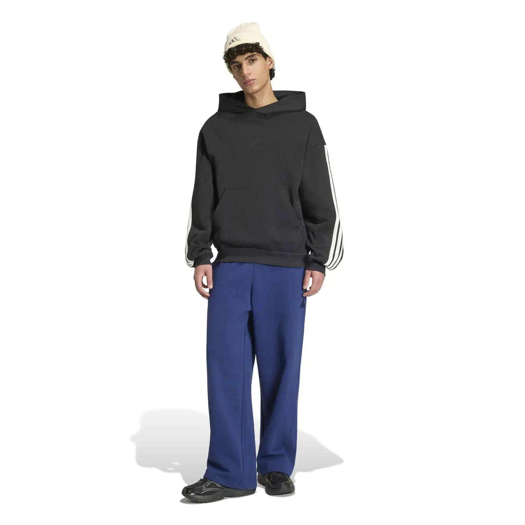Spodnie z szerokimi nogawkami adidas Small Logo 3/6