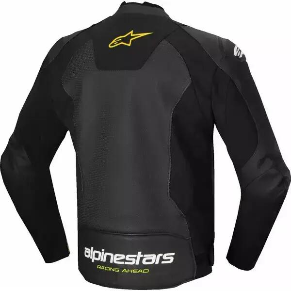 Motorcycle leather jacket Alpinestars Fstr V3 Airflw 2/2