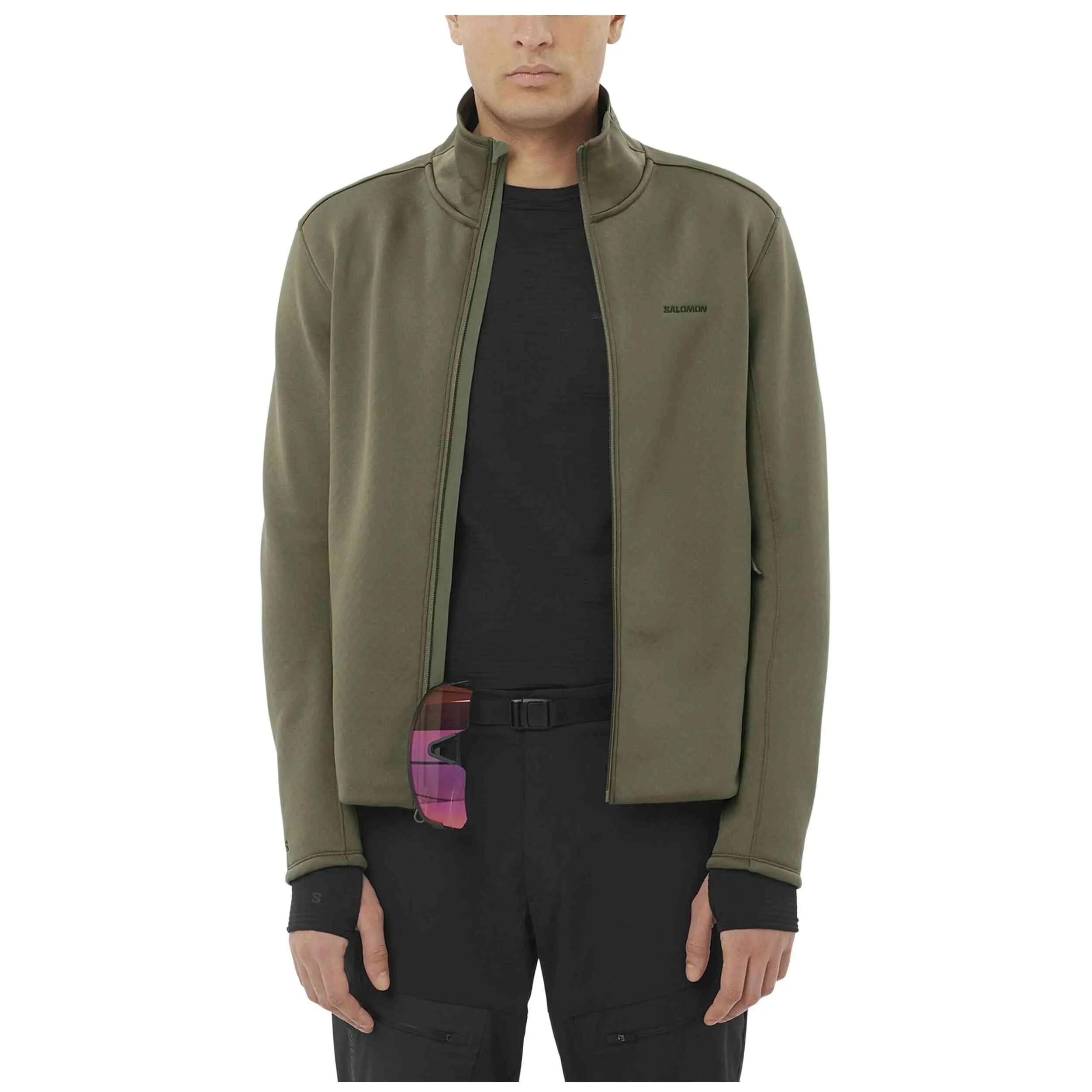 Polar Salomon modelo Outline Warm Fleece Full para homem 2/5