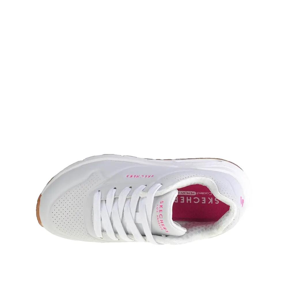 Scarpe Skechers Uno - Stand On Air Bianco/Rosa 2/3