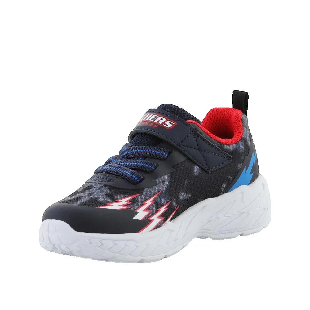 Chaussures Skechers Light Storm 2.0 Bleu/Rouge 3/3