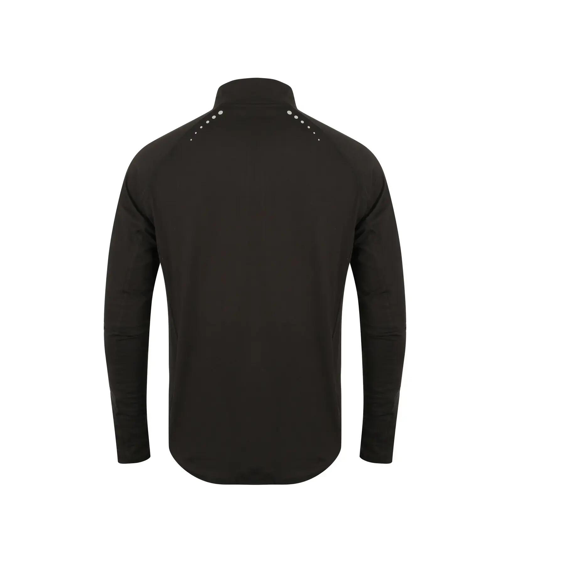 Koszulka z długim rękawem 1/4 zip Tombo 3/4