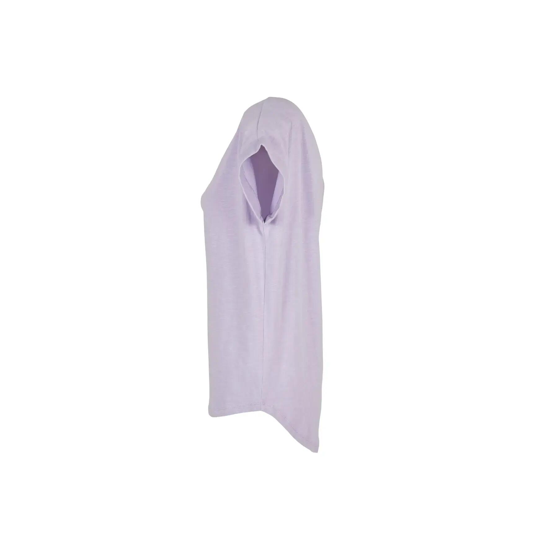 Damen T-Shirt Build Your Brand Long Slub 4/4