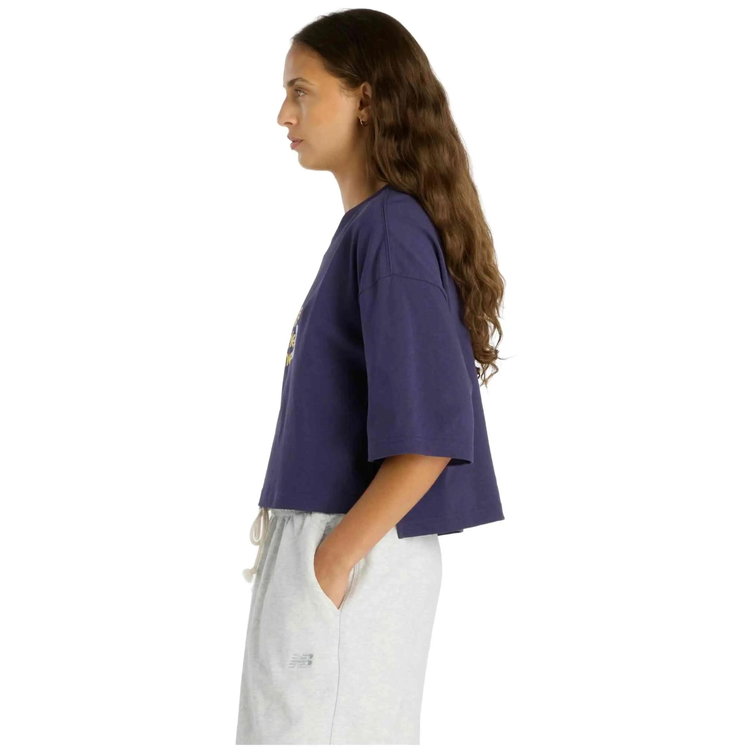 T-shirt New Balance modèle WT51908_BOY pour femmes 4/5