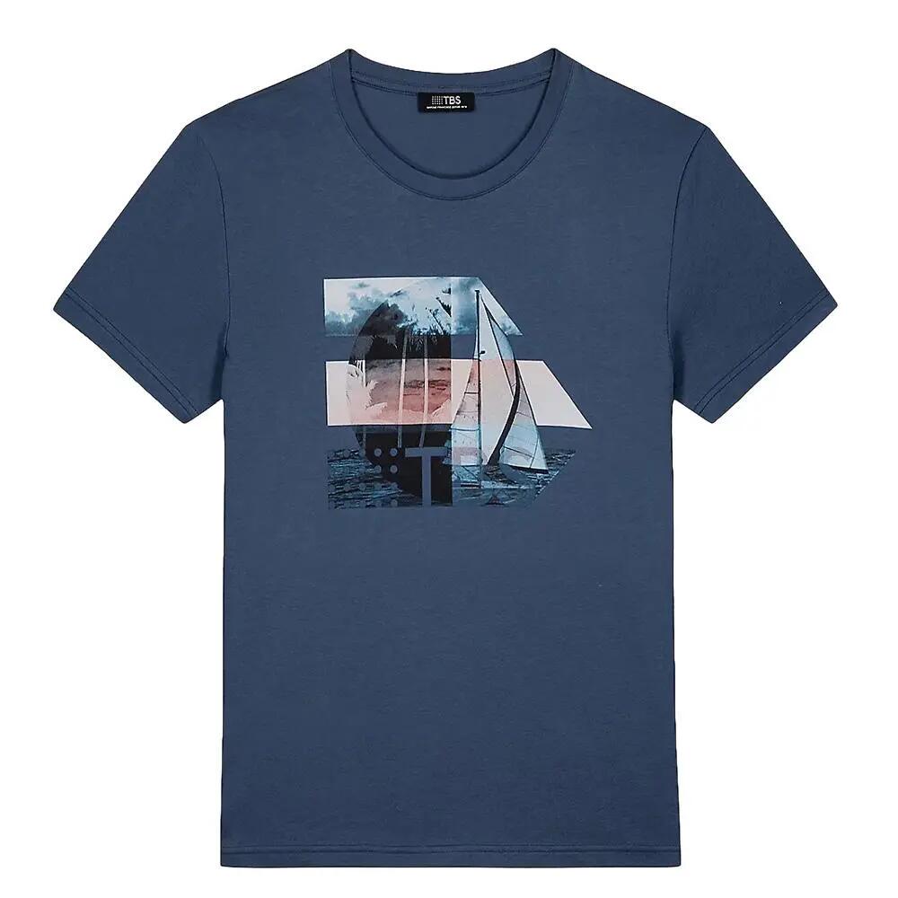 T-Shirt Marine Homme TBS TERELTEE 1/3