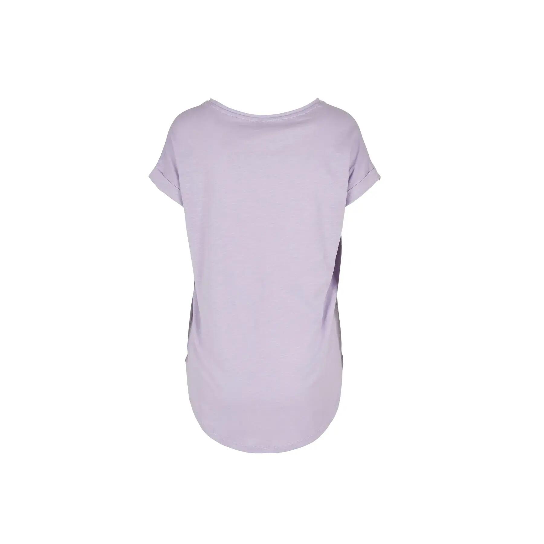 Damen T-Shirt Build Your Brand Long Slub 2/4