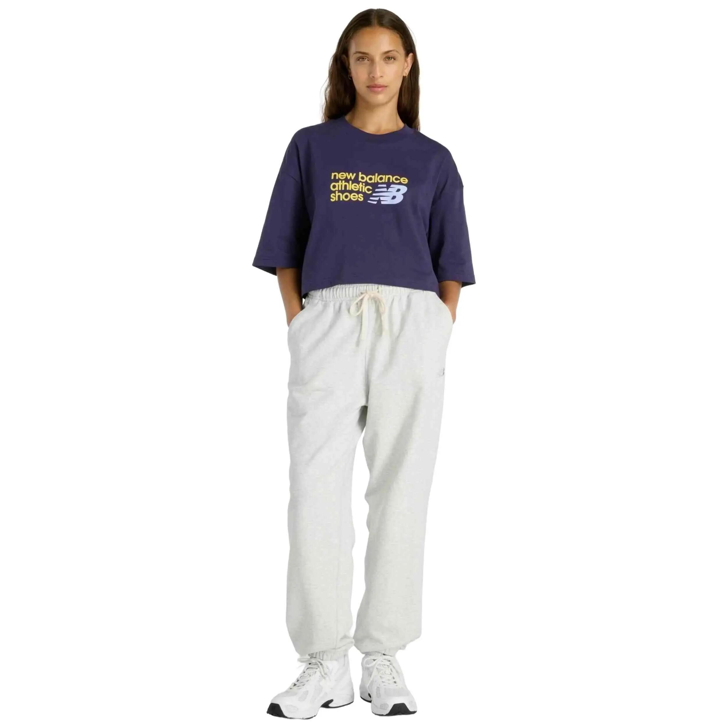 T-shirt New Balance modèle WT51908_BOY pour femmes 2/5