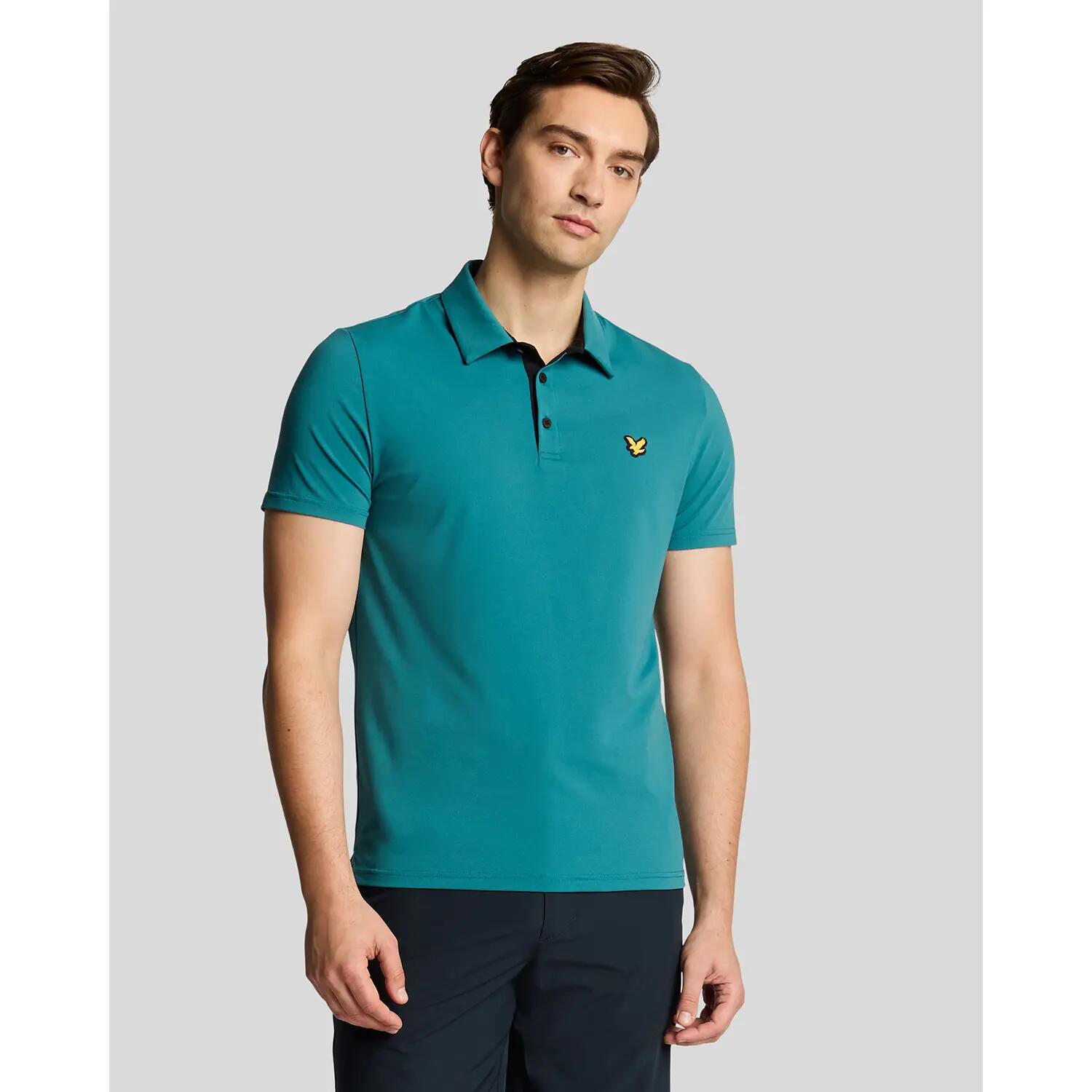 Polo pattes de boutonnage contrastées Lyle & Scott 2/5