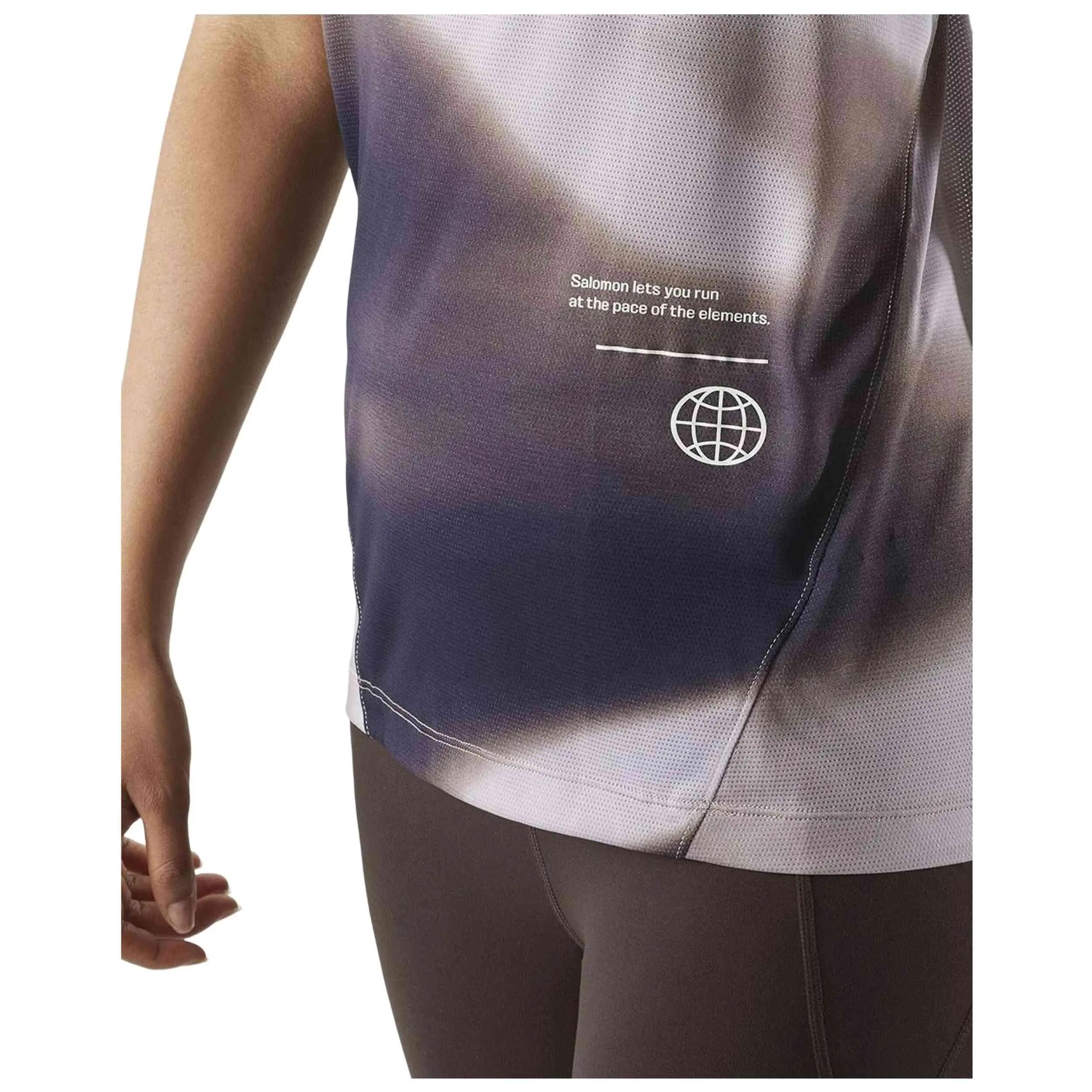 Trägershirt Salomon Modell Shake Core GFX für frauen 5/5