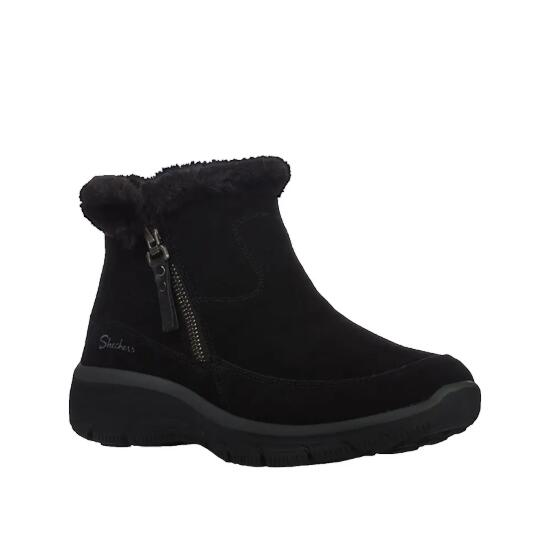 Bottines Skechers Easy Going Cool Zip Noir