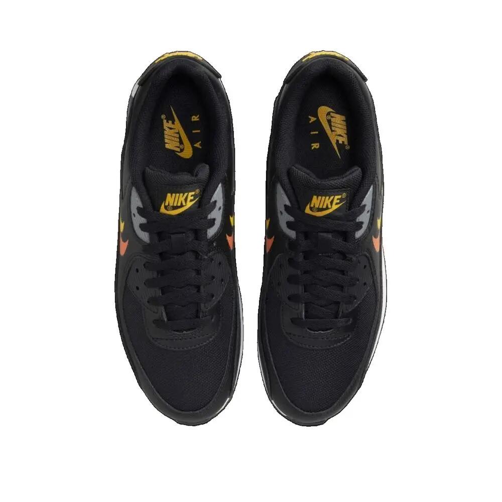 Zapatillas Nike Air Max 90 Negro/Naranja/Oro 2/3