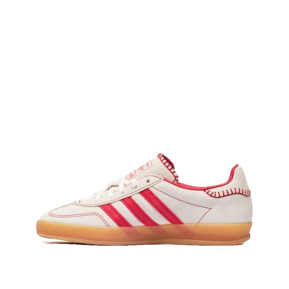 Scarpe adidas Gazelle Indoor Suède Beige/Rosso 3/6