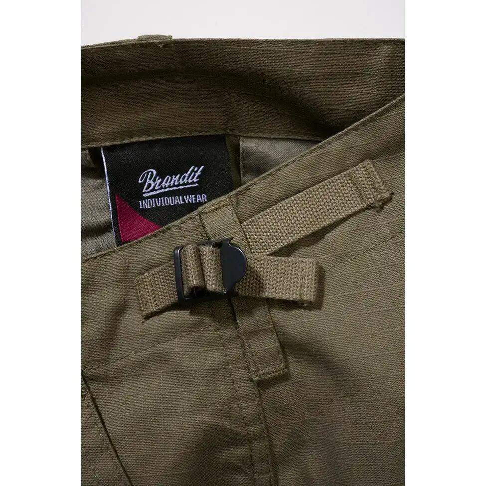 Pantalon cargo femme Brandit BDU Ripstop 3/4