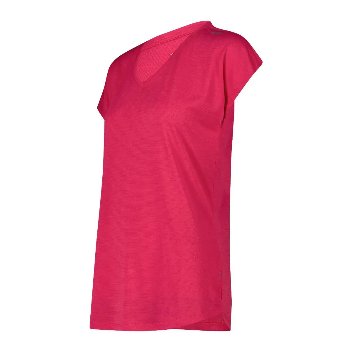 T-shirt met wijde kraag in jersey dames CMP 3/3