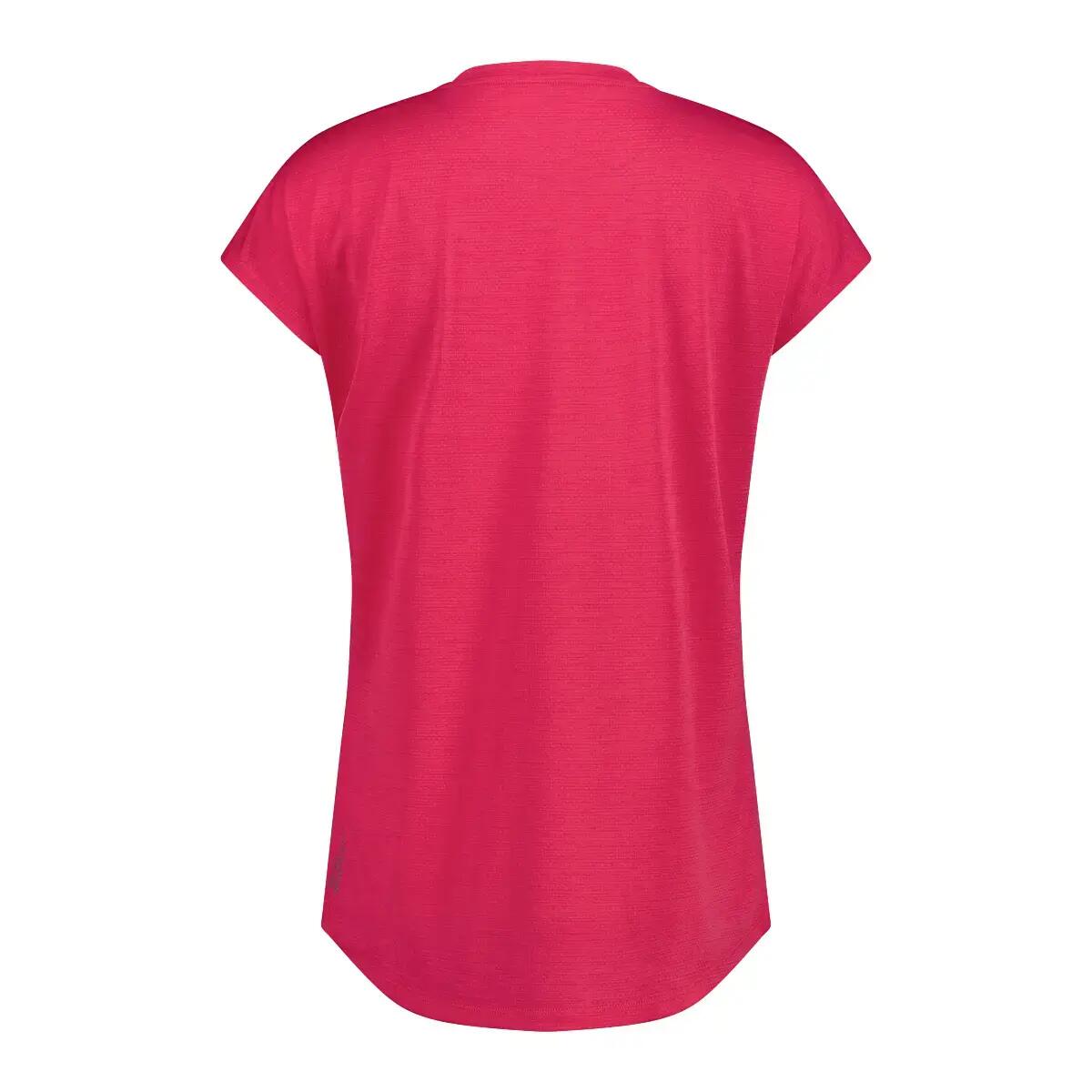 T-shirt met wijde kraag in jersey dames CMP 2/3