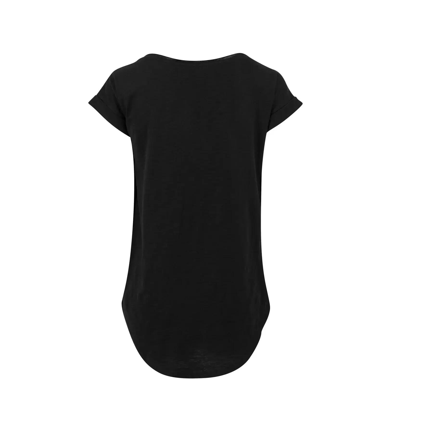 Women's long back T-shirt Build Your Brand 3/5