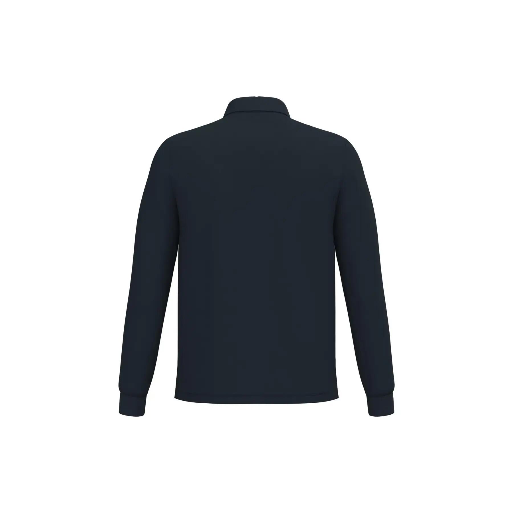 Polo in maglia piqué a maniche lunghe iDeal Basic Brand 2/3