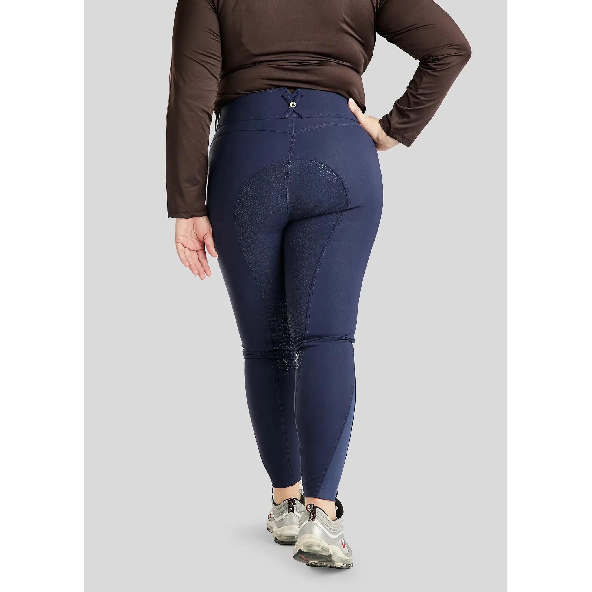 Pantalon équitation full grip femme Montar ESS Megan Highwaist Vol 2 2/5