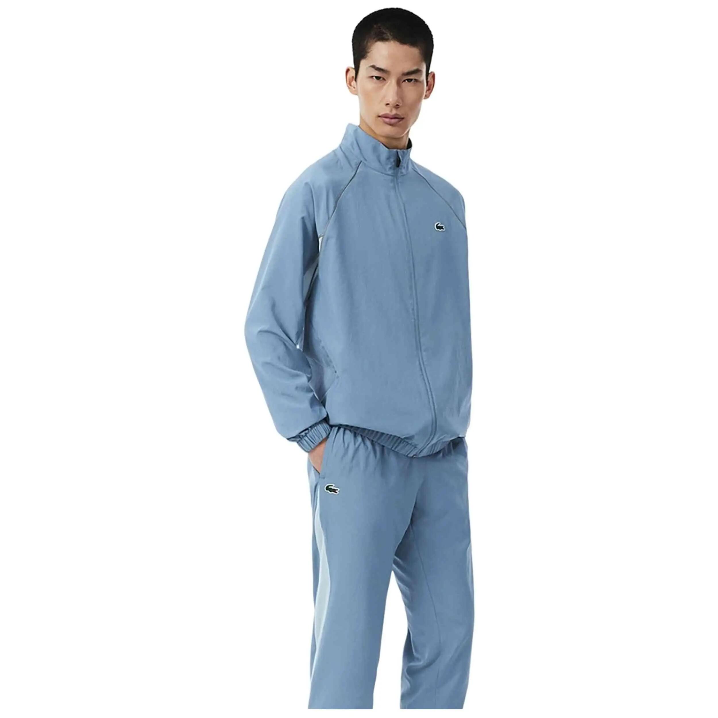 Trainingspak set Lacoste model Chándal de tenis con ribete en contra voor mannen 4/4