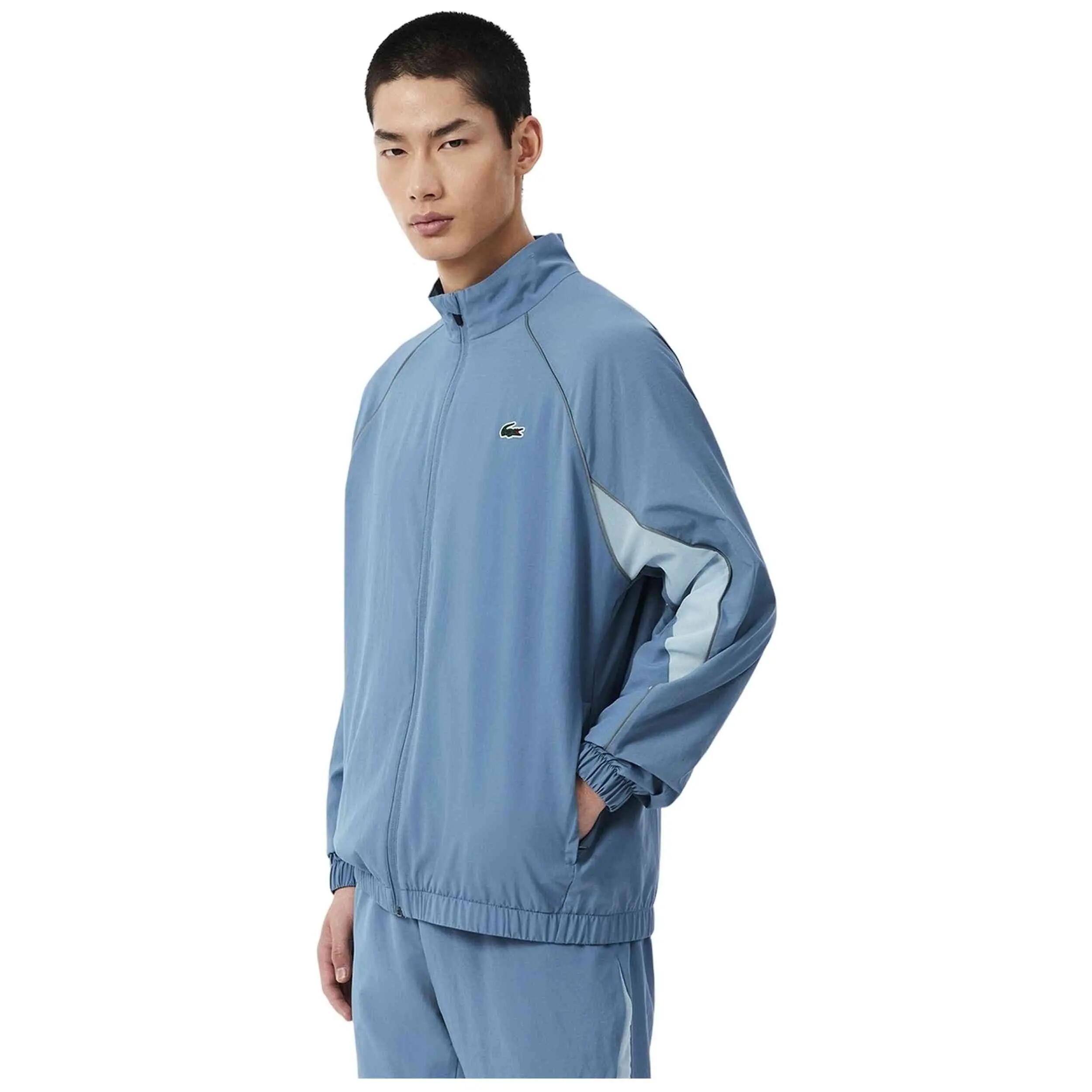Trainingspak set Lacoste model Chándal de tenis con ribete en contra voor mannen 2/4