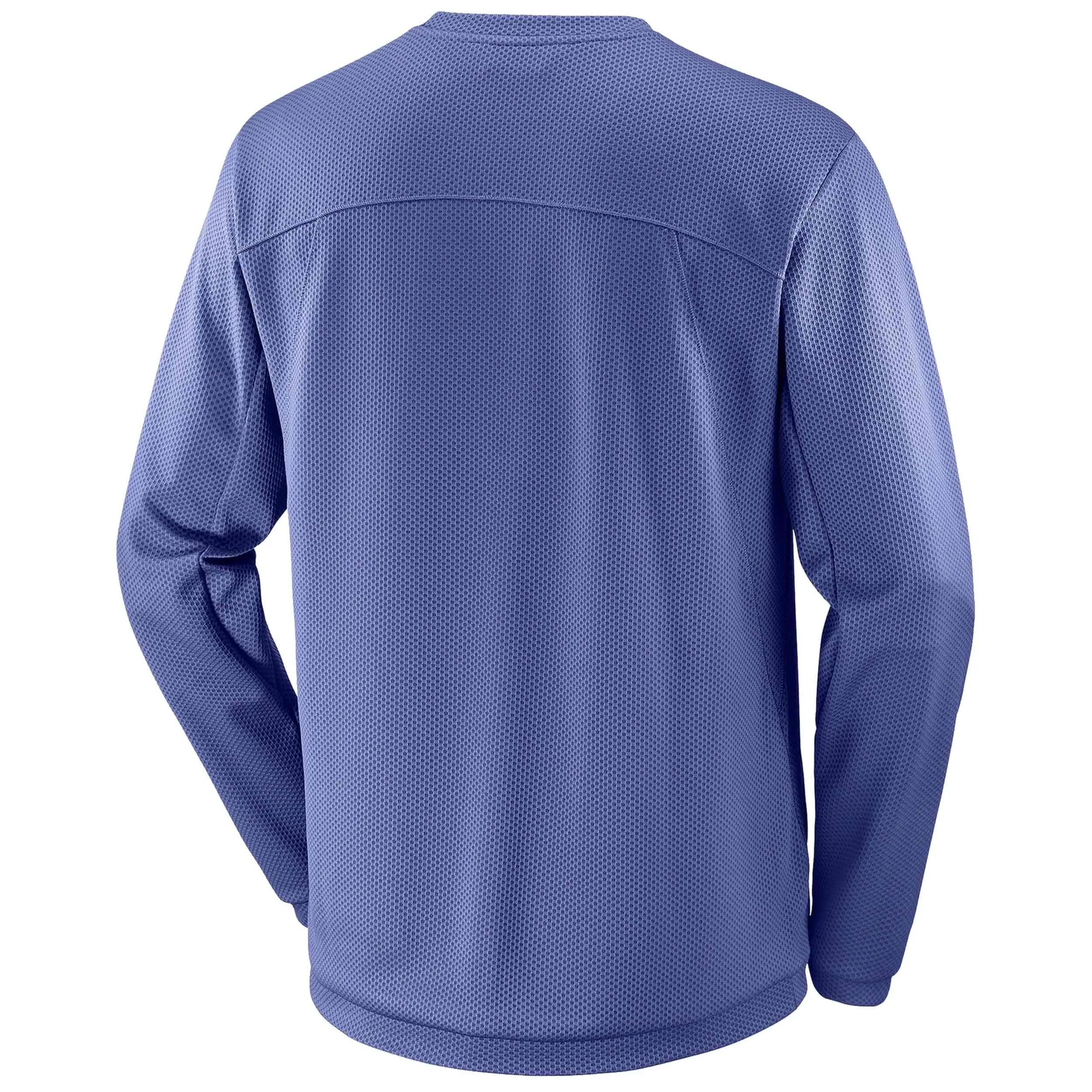 Fleecejacke Salomon Modell Motomesh Crewneck für männer 2/5