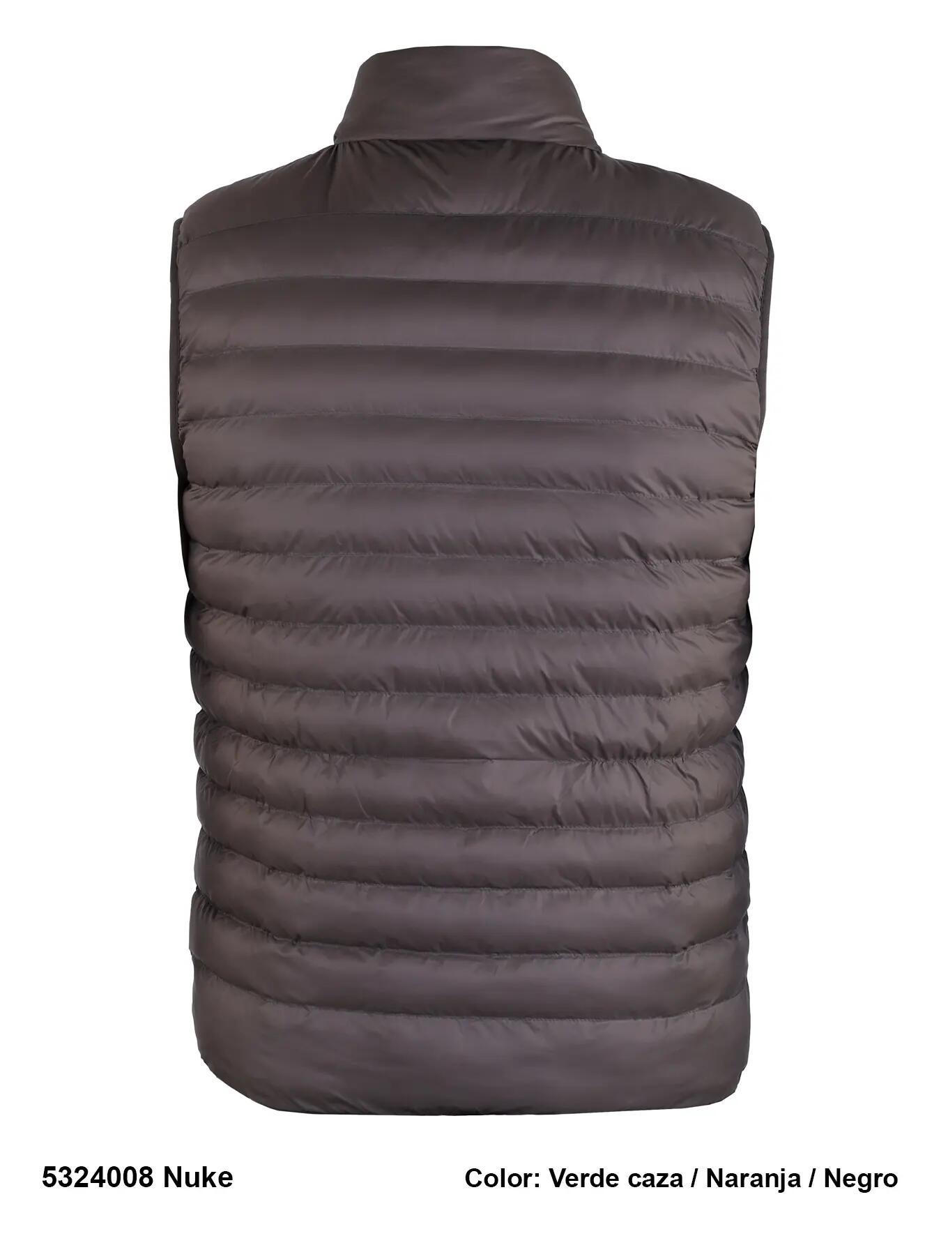 Chaleco reversible - Hombre - NUKE - Verde/naranja 2/2