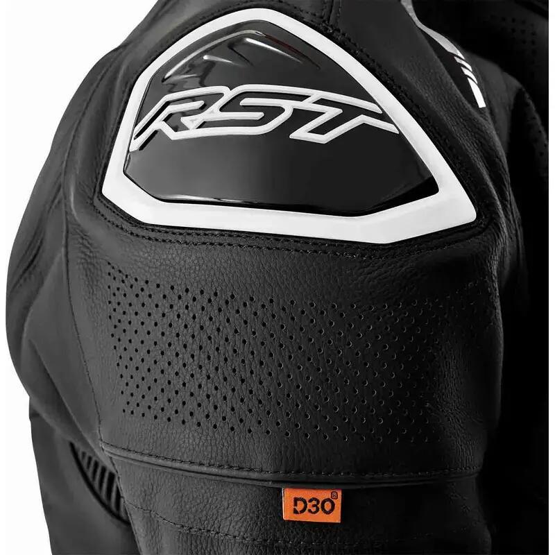 Giacca in pelle da moto RST S1 D3O 4/5