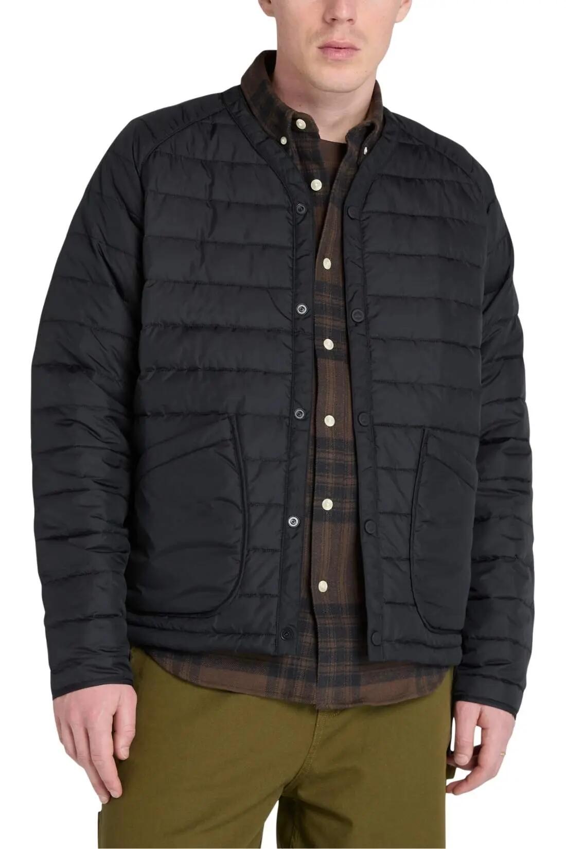 Veste - sportswear - homme - légère et matelassée - Timberland - noire 3/6
