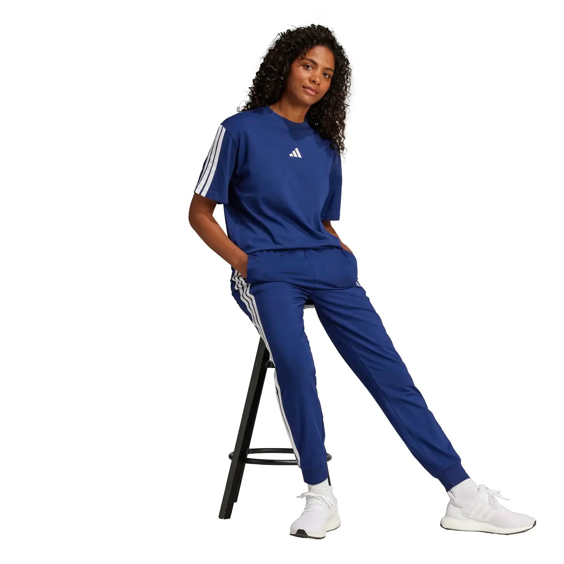 Pantaloni da jogging donna adidas Essentials 3-Stripes 3/6