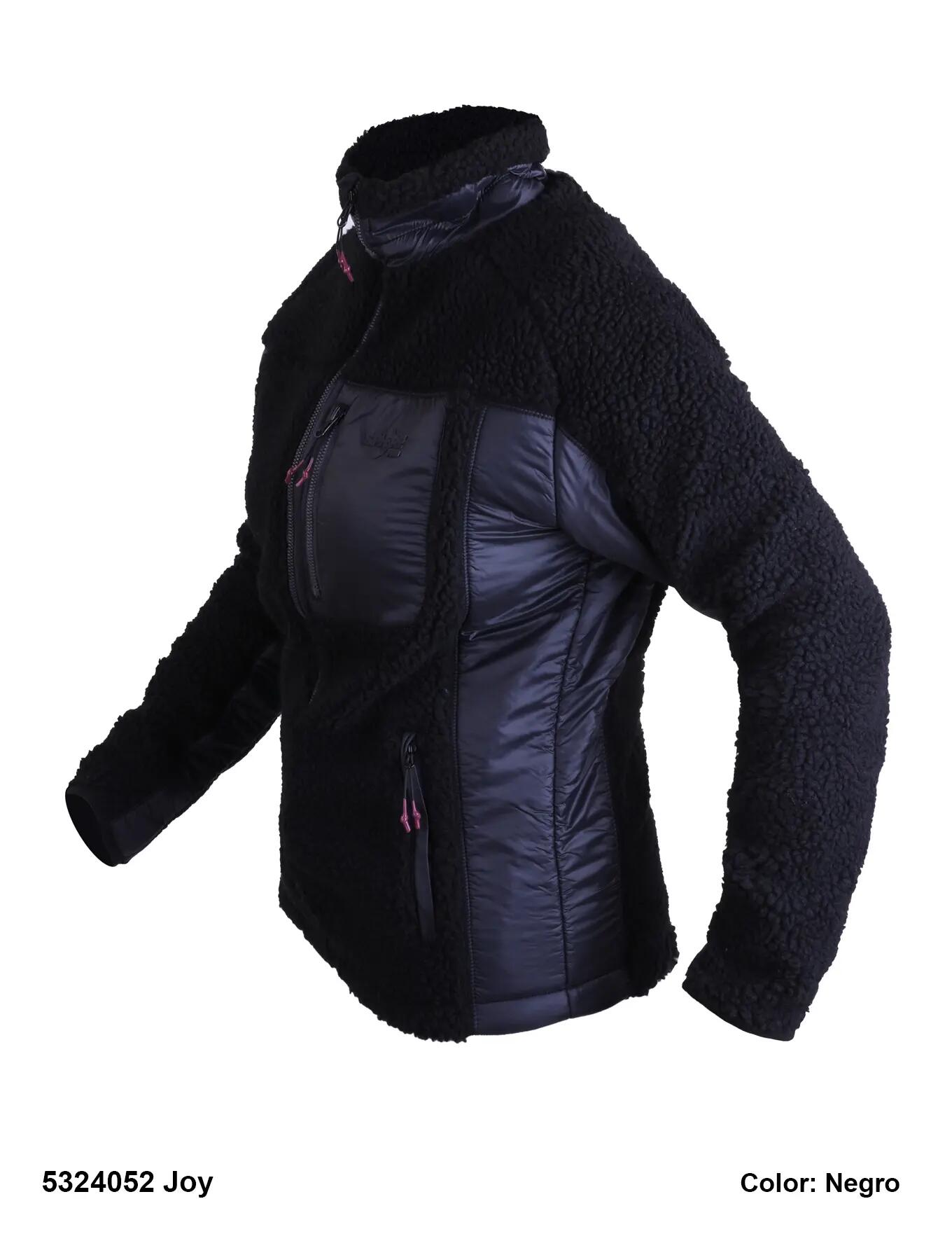 Chaqueta polar - Senderismo - Mujer - JOY - Negra 3/3