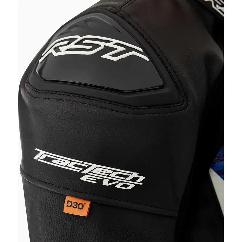 Blouson cuir moto RST Tractech Evo D3O 4/5