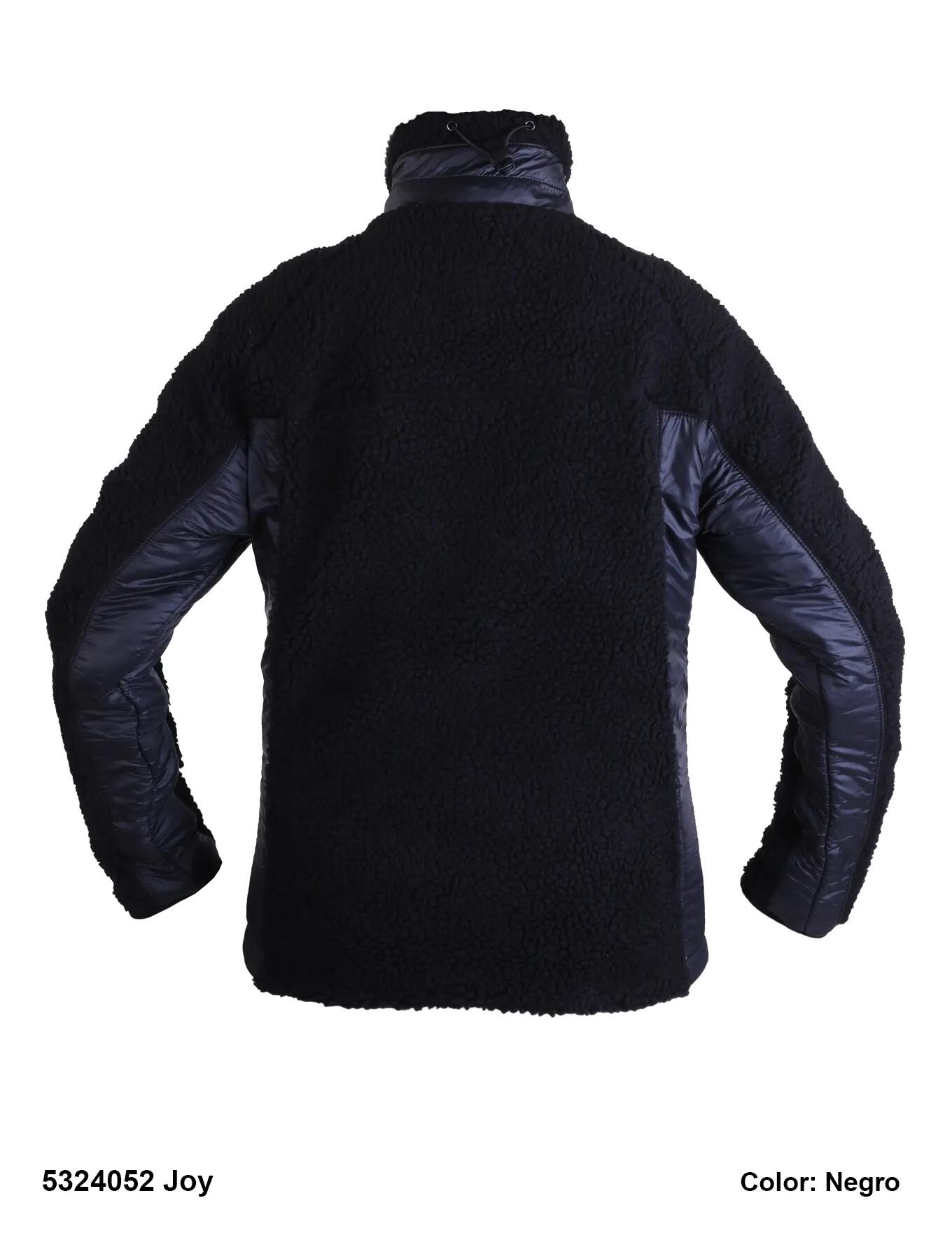 Chaqueta polar - Senderismo - Mujer - JOY - Negra 2/3
