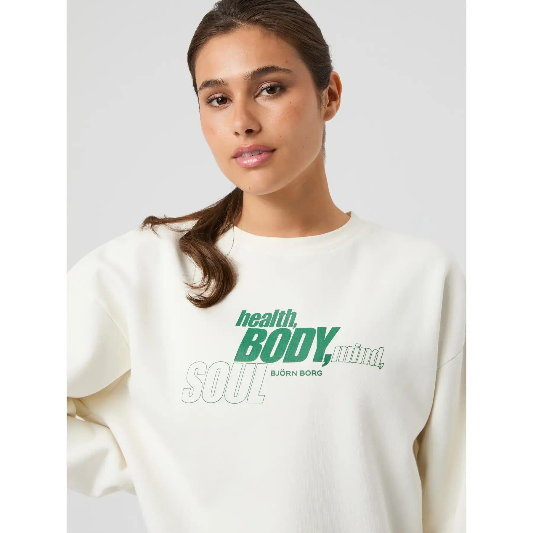 Sweatshirt femme Björn Borg Boyfriend 4/4