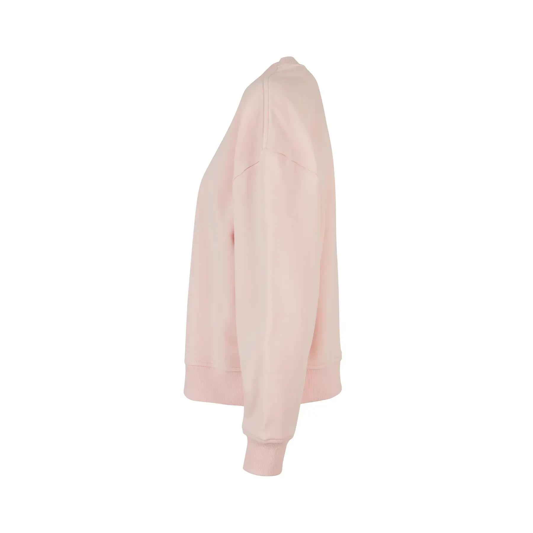 Camisola de gola redonda para mulher Build Your Brand Oversized 4/4