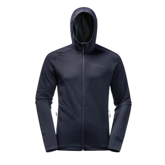 Bluza męska sportowa Jack Wolfskin BAISELBERG HOODED FZ