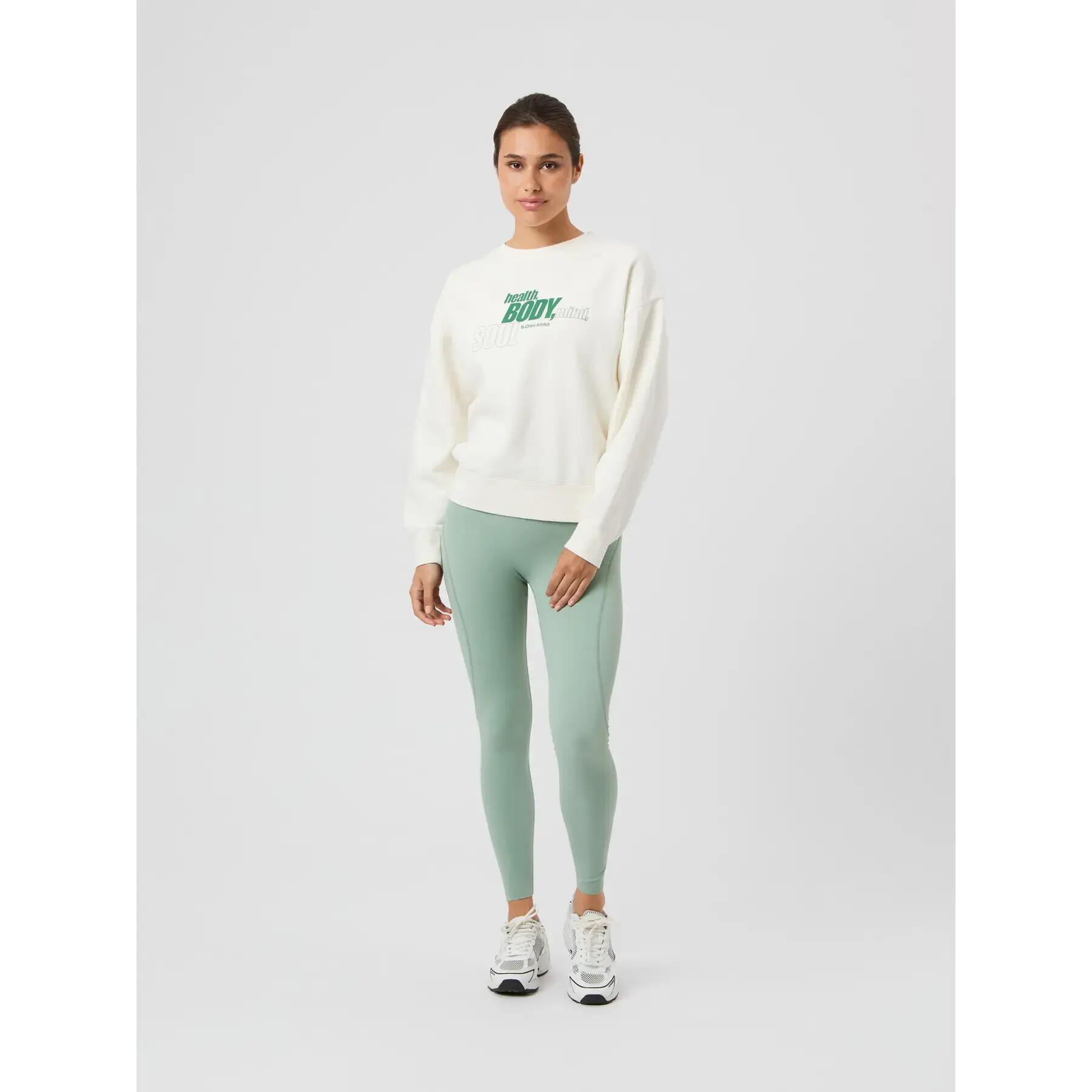 Sweatshirt femme Björn Borg Boyfriend 3/4