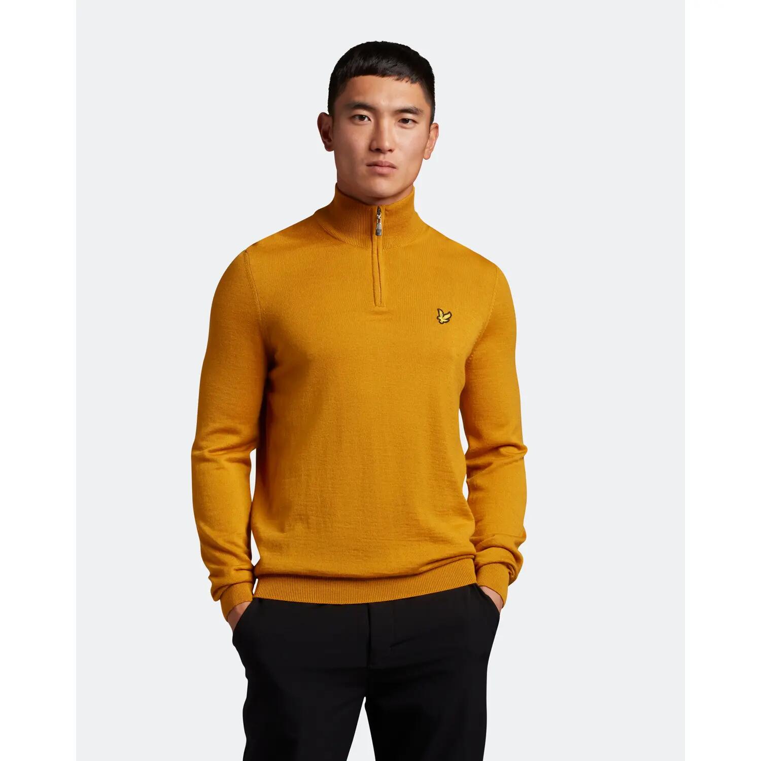 Pull mérinos 1/4 zip Lyle & Scott Core 2/5