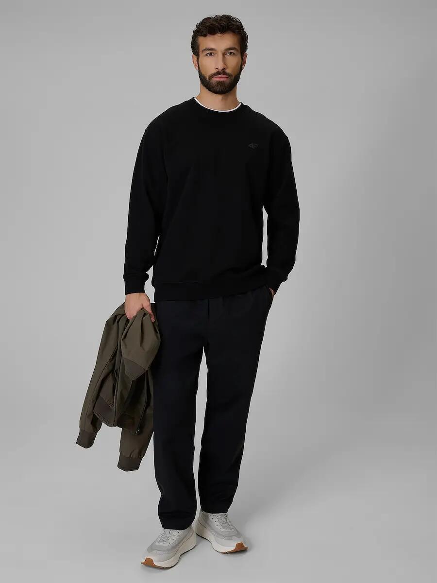 Bluza dresowa regular bez kaptura męska 4F 6/7