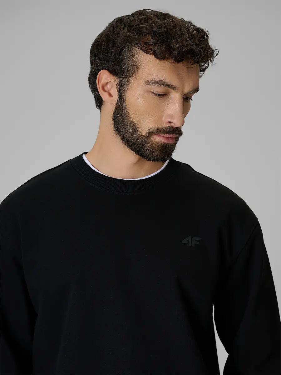 Bluza dresowa regular bez kaptura męska 4F 4/7