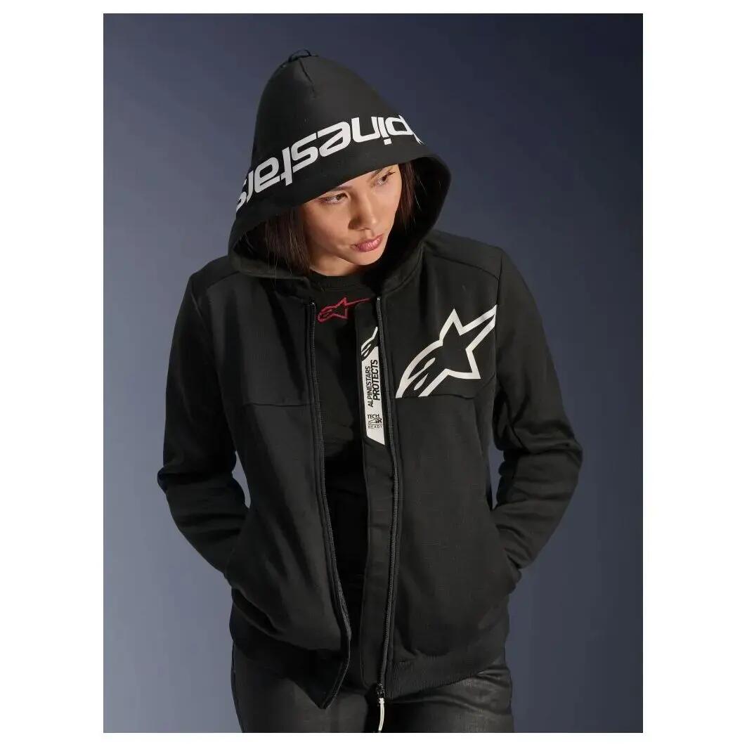 Motorcycle jacket Alpinestars 4W Chrome V2 2/4