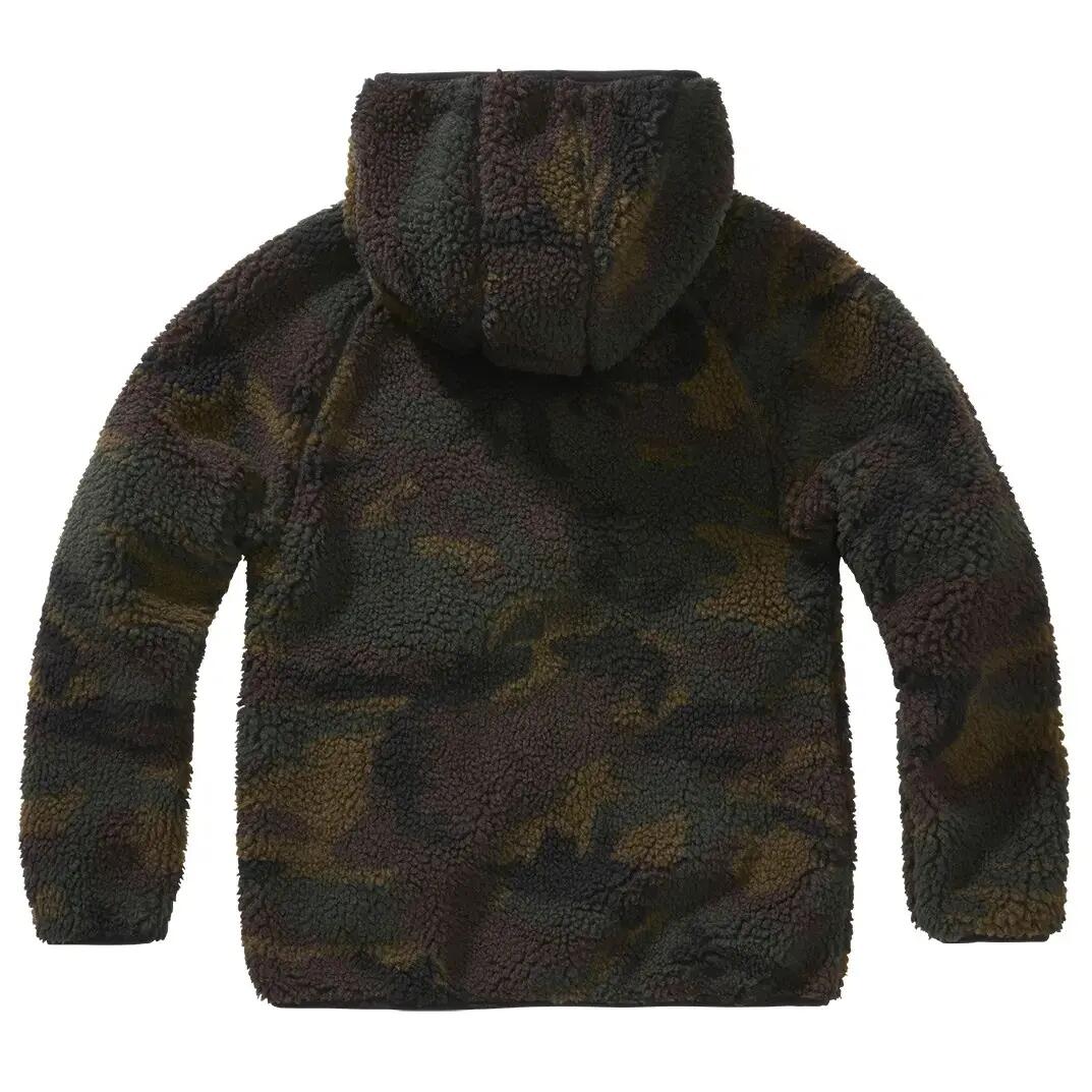 Kinder fleece met capuchon Brandit Teddy 2/4