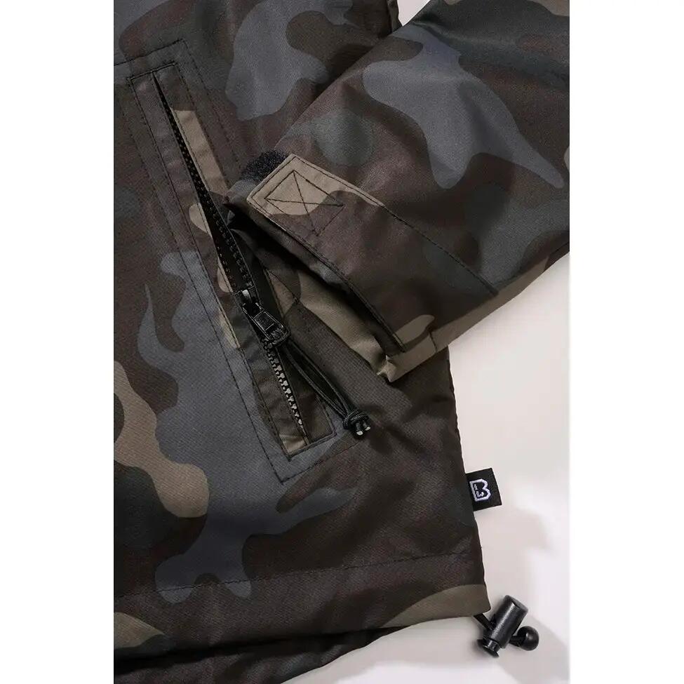 Impermeabile da donna a zip con cappuccio Brandit 3/4