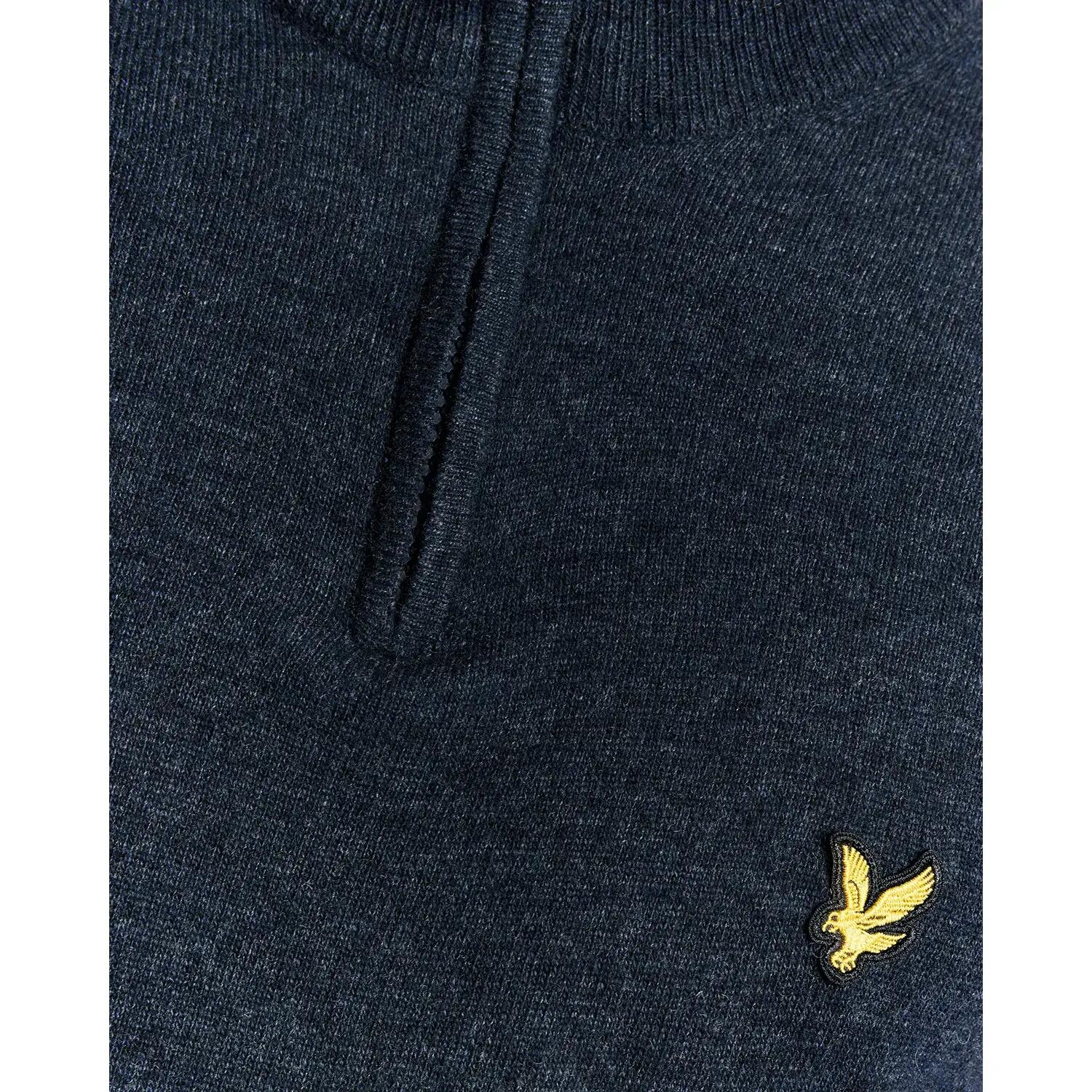 Pull en laine d'agneau 1/4 zip Lyle & Scott Blend 6/6