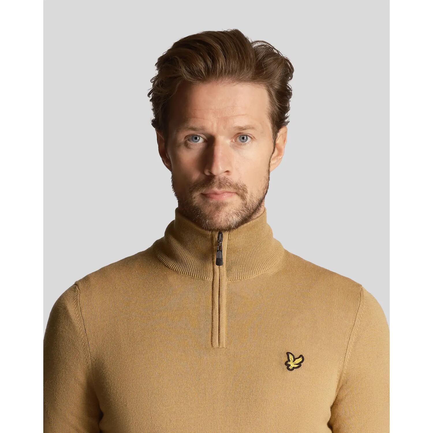 Merinopullover 1/4 Reißverschluss Lyle & Scott Core 5/5