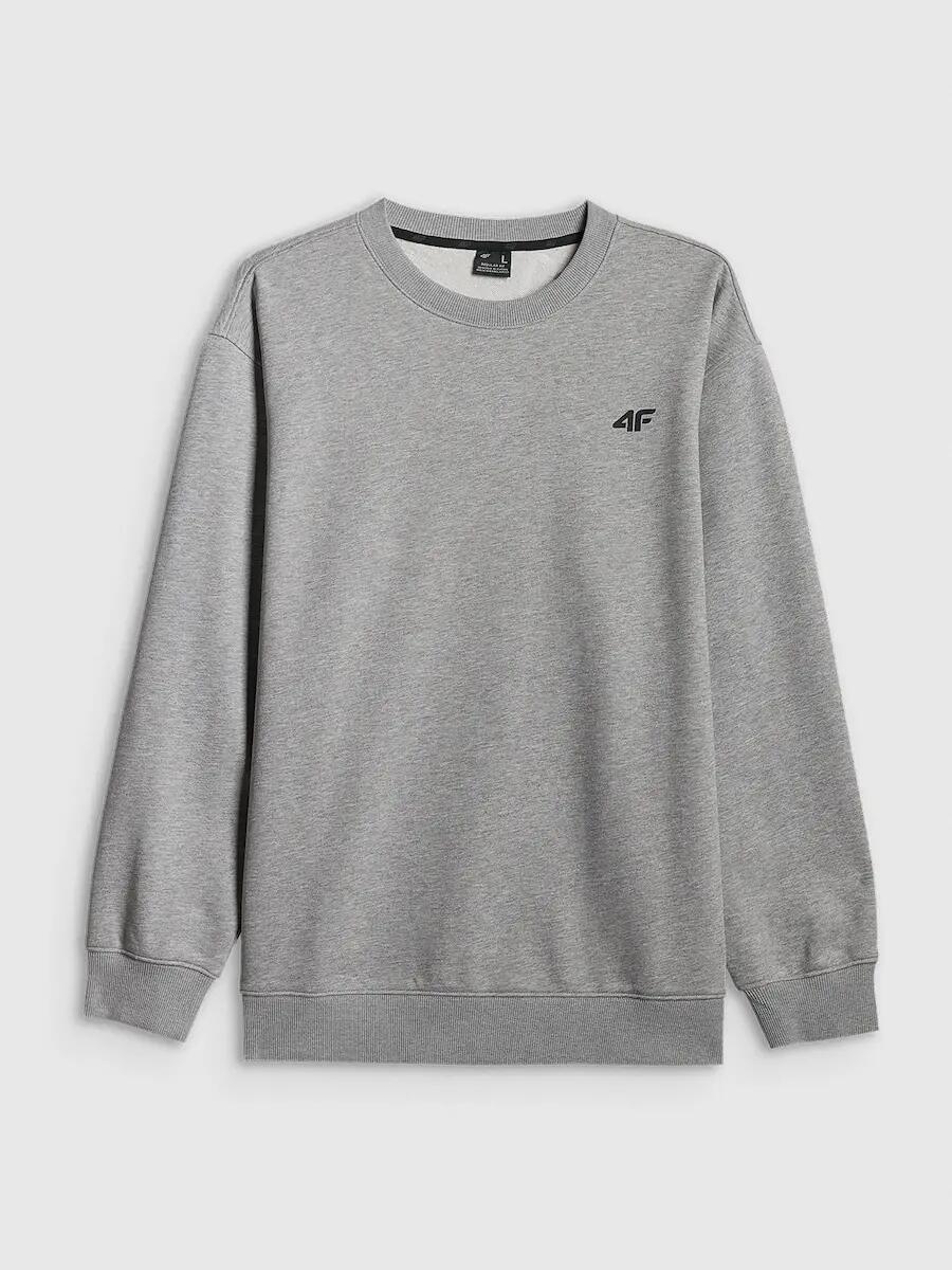 Bluza dresowa regular bez kaptura męska 4F 7/7