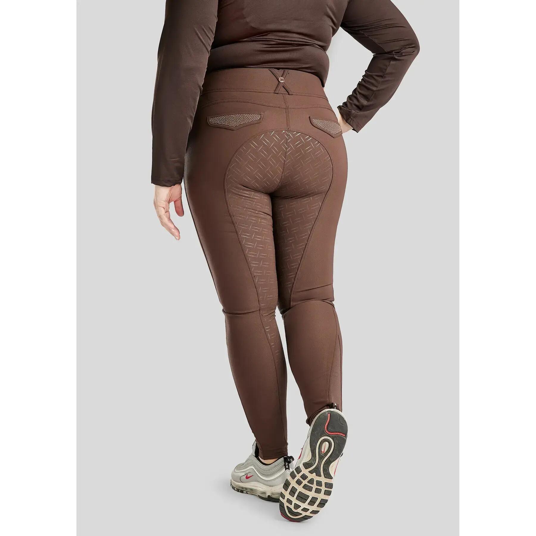 Pantalon équitation full grip femme Montar Briella 2/5
