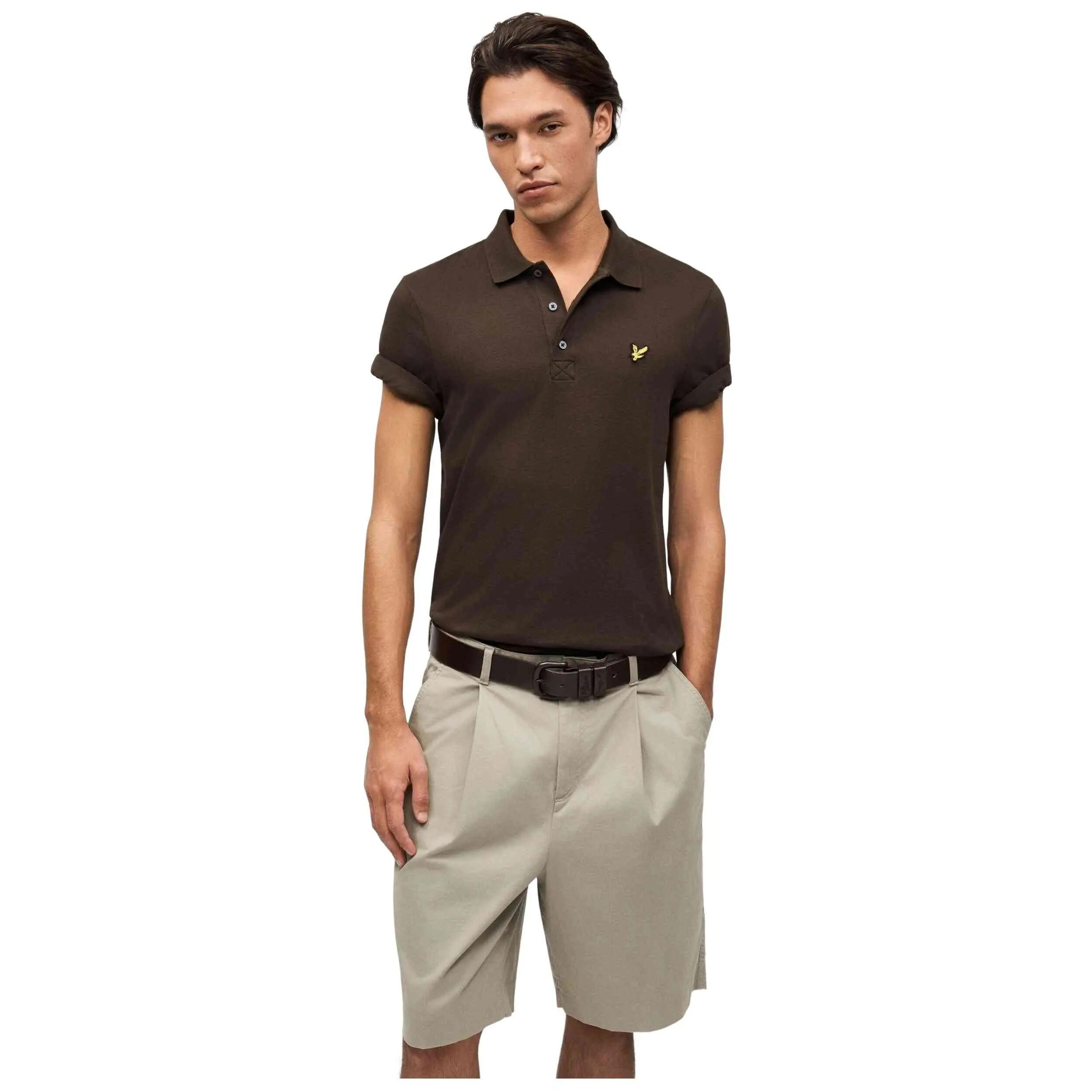 Polo à manches courtes Lyle&Scott modèle 372403400001 pour homme 4/4