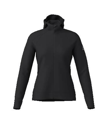 W ZIP-HOODY TECH-MERINO