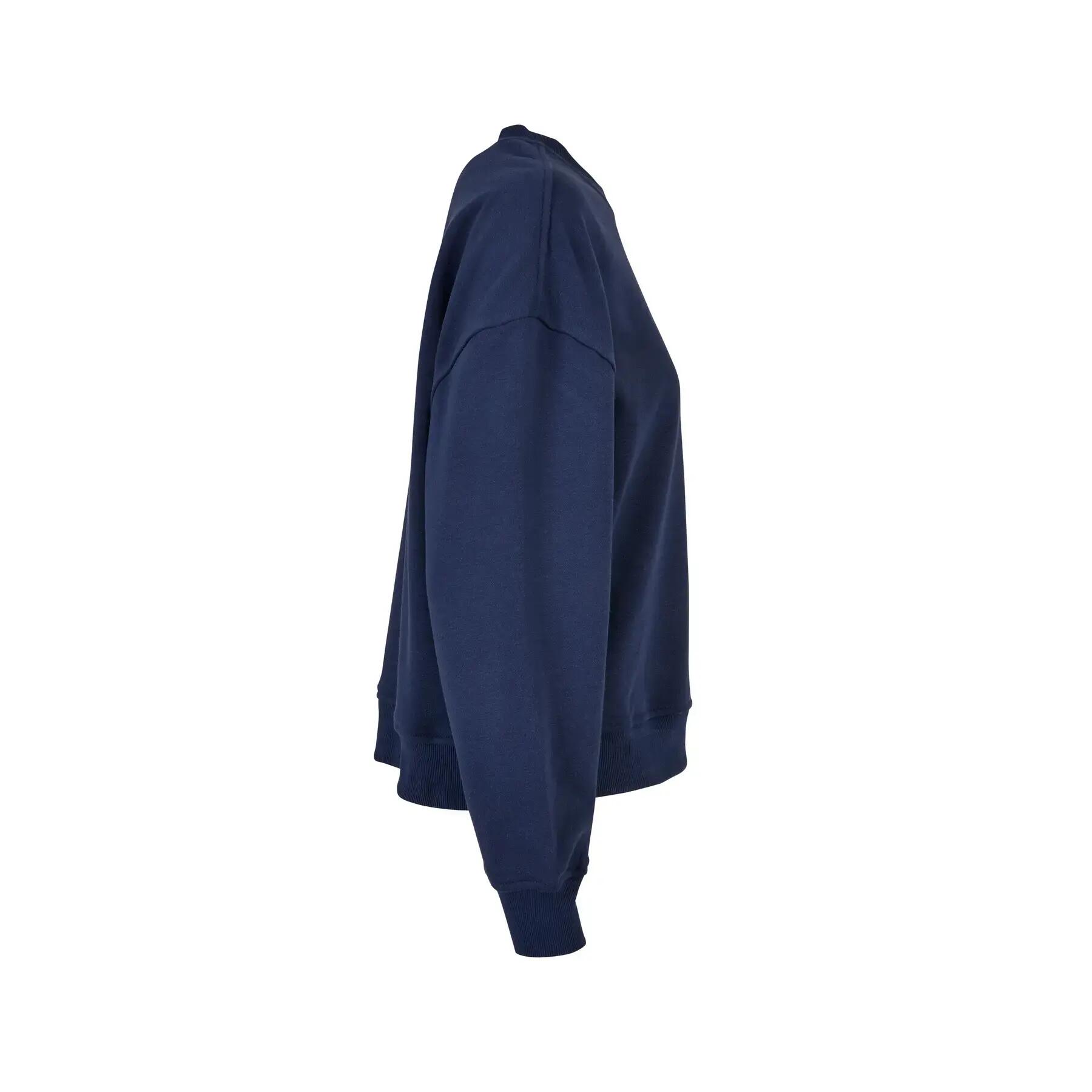 Sweatshirt col rond femme Build Your Brand Oversized 3/4