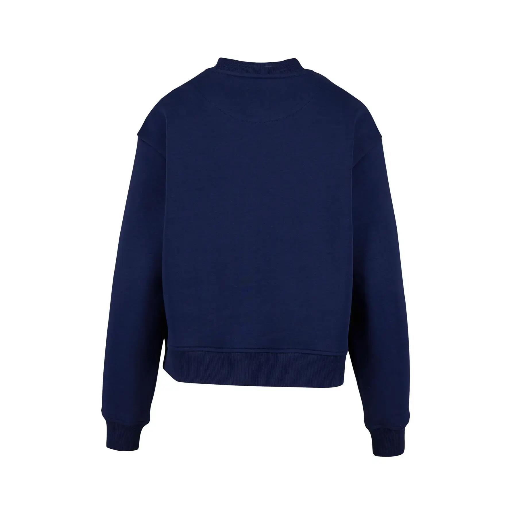 Sweatshirt col rond femme Build Your Brand Oversized 2/4
